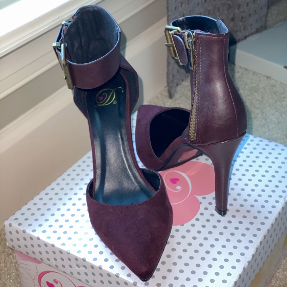 Plum Heels